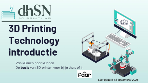 Workshop A - REV04 - 3D Printing Technology Workshop by dhSN BV